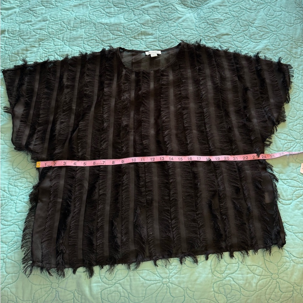 Black Textured Women's Camisole